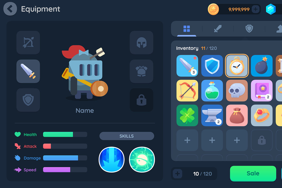 GUI Pro - Simple Casual, an UI Kit Template by LAYERLAB (Photo 40 of 108)