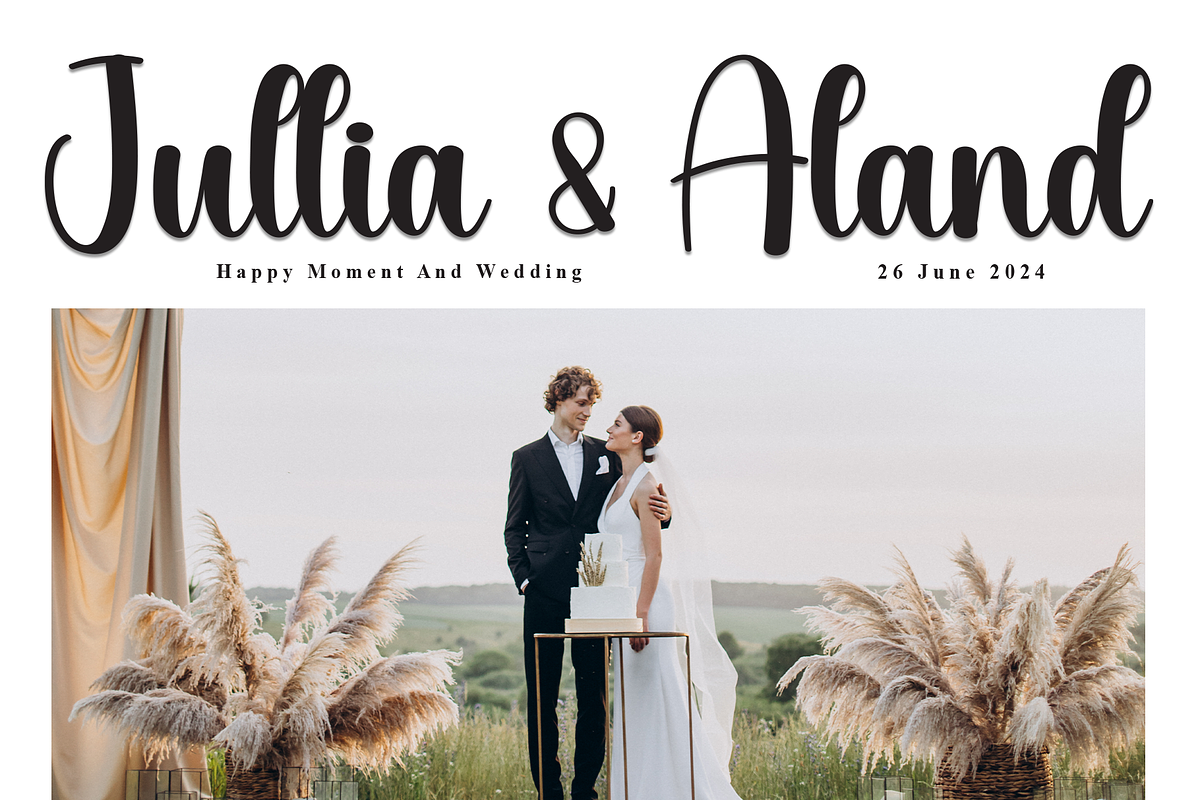 Rustic | Script Font, a Handwritten Font by Scratchones (Photo 2 of 8)