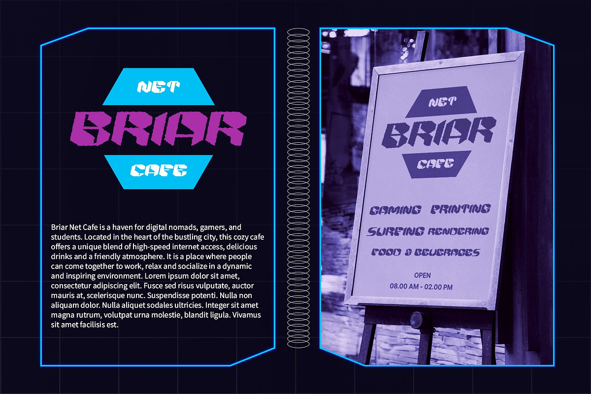 Alboth Rough, a Sans Serif Font by Craft Supply Co. (Photo 8 of 8)
