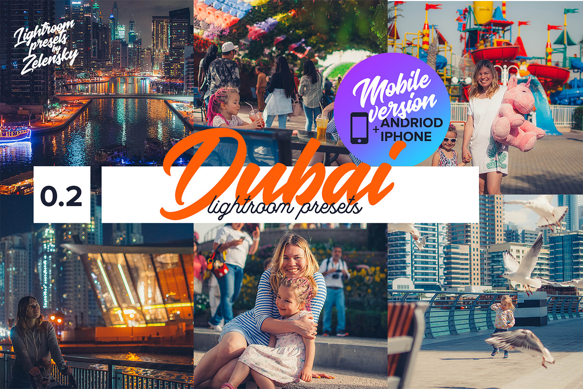 DUBAI - mobile Lightroom Presets