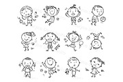 Kids emotions clipart feeling poster, an Education Illustration by Bubert Art (Thumbnail 4 of 8)