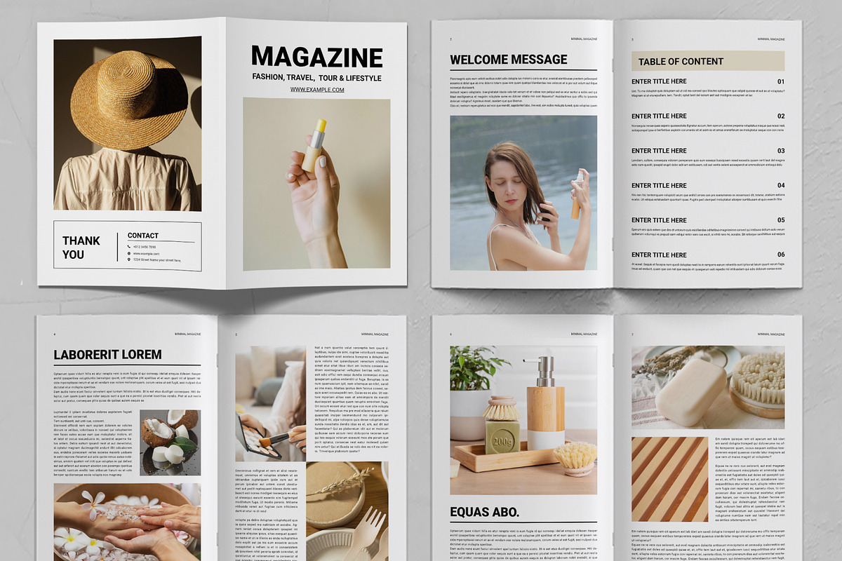 Magazine Layout, a Magazine Template by ContestDesign (Photo 2 of 3)