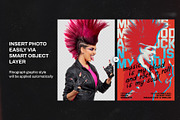 Risograph Poster Templates, a Flyer Template by Bornx Design (Thumbnail 5 of 7)