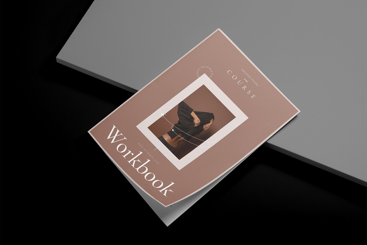 Course Workbook Template, a Magazine Template by DesignCrest (Photo 2 of 12)