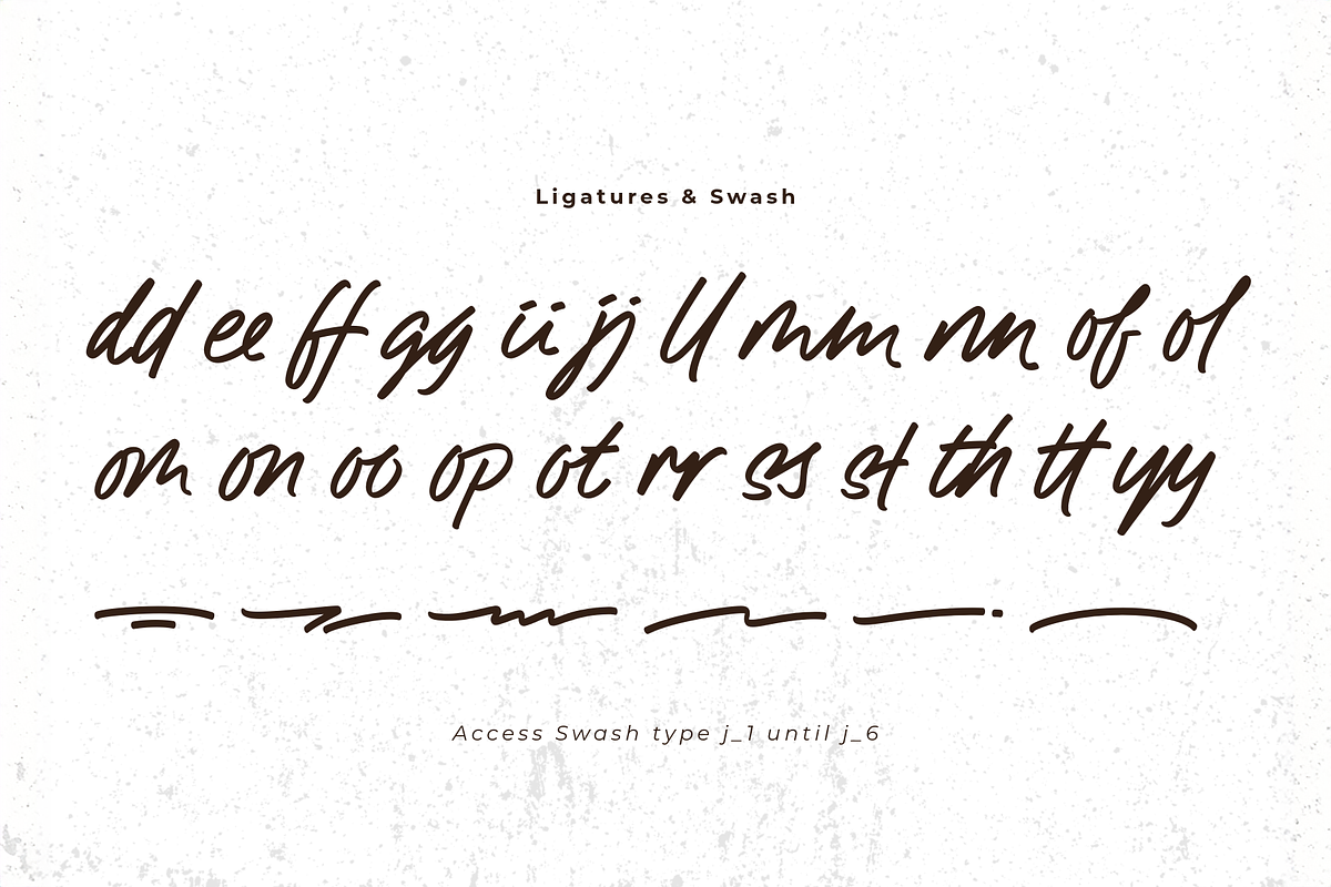 Bootilla - A Handwritten Font, a Handwritten Font by Ainun Jinan (Photo 5 of 10)