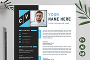 Creative CV Design | New Resume, a Resume Template by Attractive Resume (Thumbnail 1 of 3)
