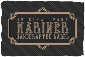 Mariner font + quotation, a Symbol Font by Heather_insane