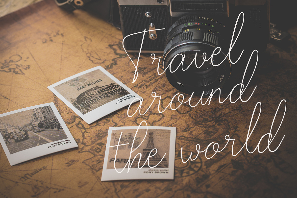 Callina Handwriting Font preview 5