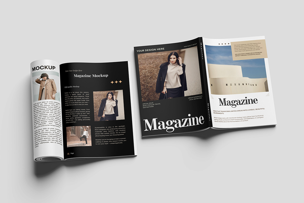 Magazine Mockup, a Books & Magazine Mockup by SimpangGraphics (Photo 5 of 5)