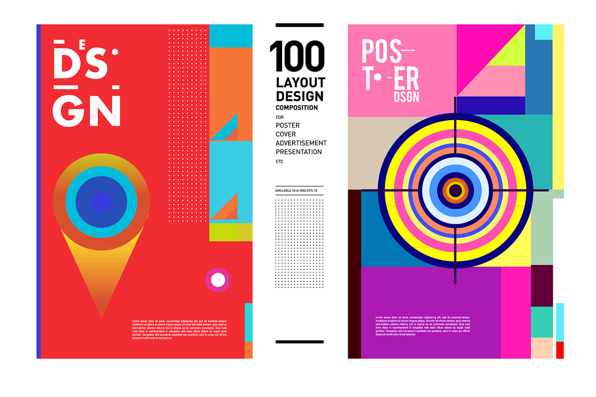 Creative Typography Poster Design, a Flyer Template by singpentinkhappy (Photo 2 of 9)