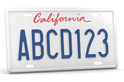 CAR LICENSE PLATE, a Cars & Vehicle 3D Model by NNAVAS 3D (Thumbnail 1 of 8)