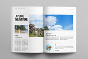 Travel Magazine Template, a Magazine Template by E-Type (Thumbnail 4 of 8)