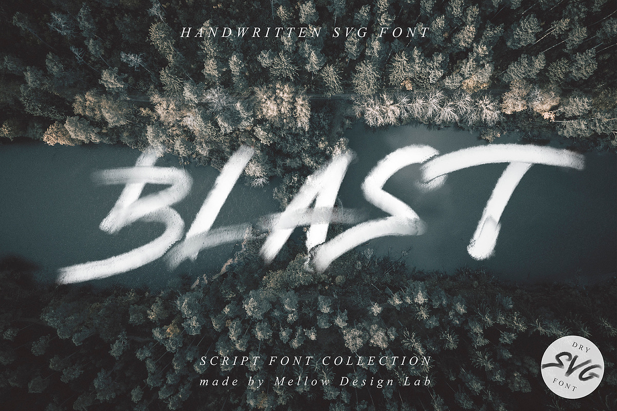 Blast SVG Font