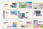 Asta Presentation Template, a Presentation Template by Analogous Temp (Thumbnail 1 of 4)