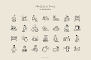 CERAMICS & POTTERY illustrations, a Decorative Illustration by Crocus Paperi (Thumbnail 2 of 5)