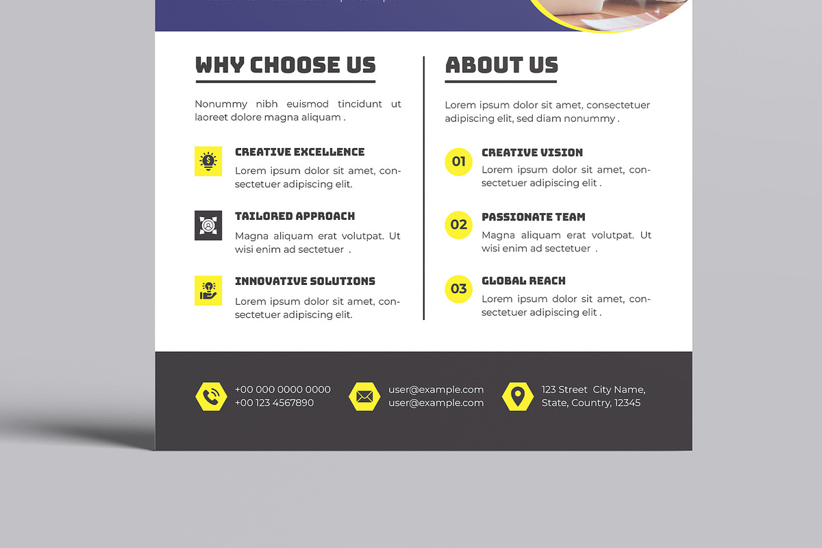 Corporate Business Flyer Design, a Flyer Template by MightyDesign (Photo 4 of 7)