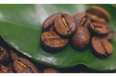 Coffee beans roasted close-up. Drink, a Food & Drink Photo by yanadjana