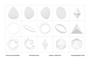 Modern 3D White - 60 illustrations, an Object Graphic by assetpro.design (Thumbnail 5 of 11)