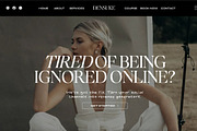Social Media Agency Website Template, a Wix Template by JOA CREATIVE LAB (Thumbnail 1 of 11)