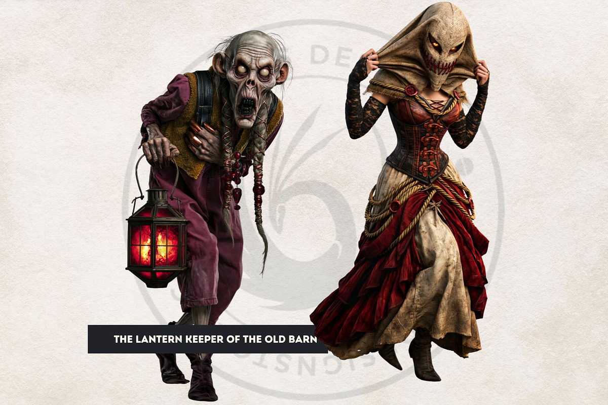 Harvest RPG Characters Cliparts, a Seasonal Illustration by ThatsDesignArt (Photo 8 of 15)