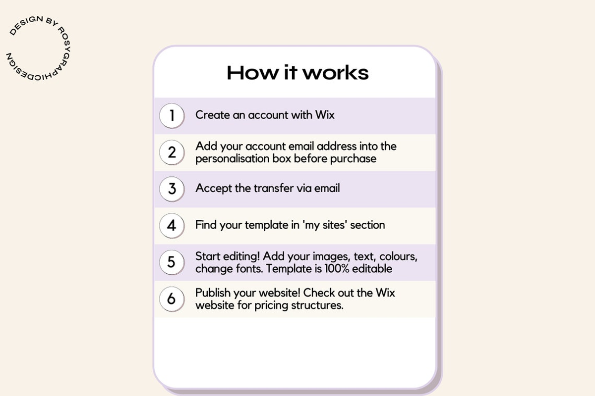 Wix Website Template -Retro Candy, a Wix Template by The Pixel Palace (Photo 8 of 9)