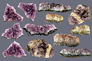 Amethyst - Gemstone Specimens, an Object Graphic by Turning Moss (Thumbnail 3 of 7)