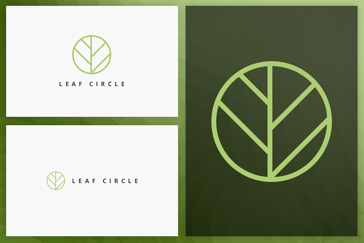 20 Circle geometric logos - outline, a Branding & Logo Template by VP Fonts (Photo 19 of 21)