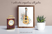 All about sea - watercolor clipart, a Decorative Illustration by long summer (Thumbnail 4 of 13)