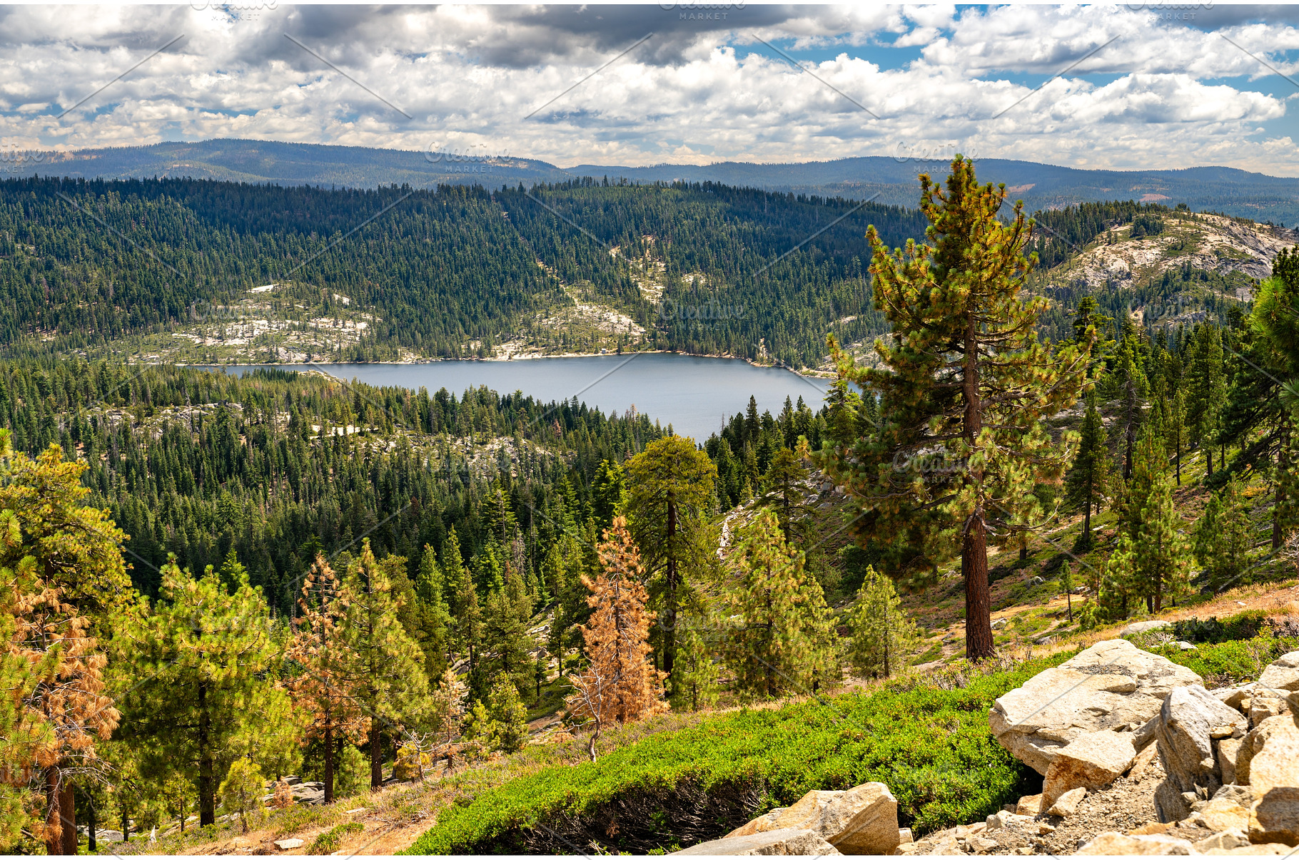 Scenic view of Bear River Reservoir, a Nature Photo by Leonid Andronov