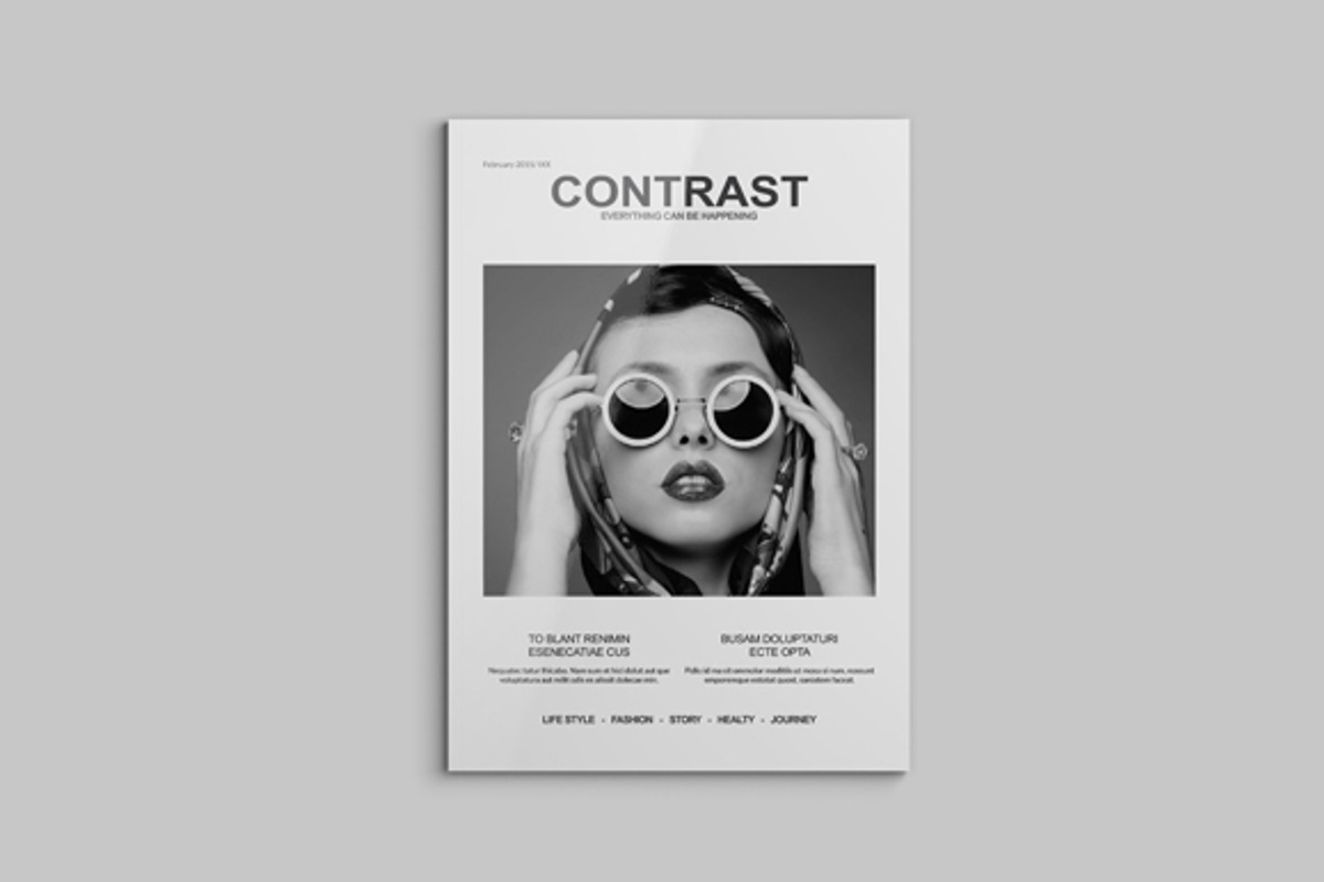 Magazine Mock-Up, a Print Template by PositivePixels (Photo 3 of 13)