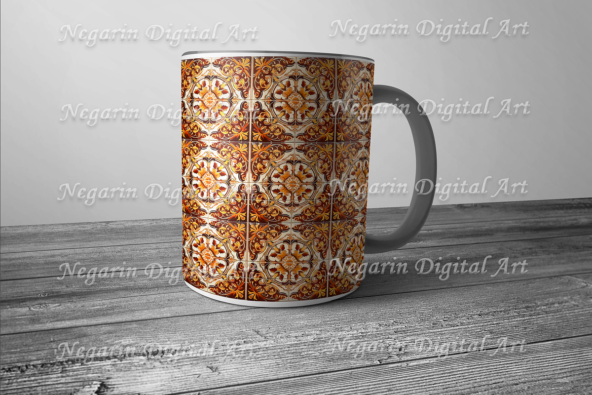 Vintage Italian Pattern Tile V1, a Pattern Graphic by Negarin Digital Art (Photo 6 of 8)
