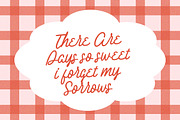 Doodle Cream - Handwritten Font Duo, a Handwritten Font by Littlehand (Thumbnail 3 of 10)