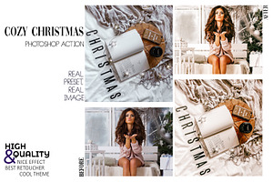 12 Creamy Xmas Photoshop Actions