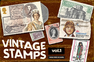 Old Vintage Stamps: Volume 1