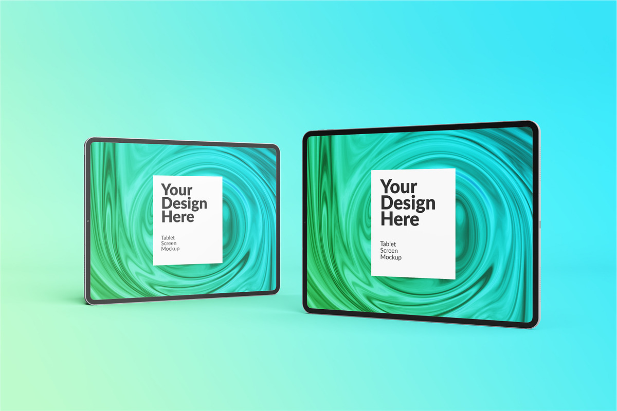 20 Tablet Device Mockup Bundle, an iPad Mockup by Runend (Photo 18 of 22)