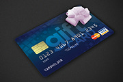 The GiftCard Mock-ups, a Product Mockup by Designer Essentials (Thumbnail 2 of 5)