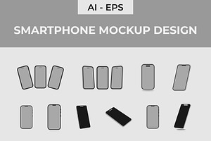 Smartphone Mockup with Blank Screen, an Android Mockup by Lakhan1998