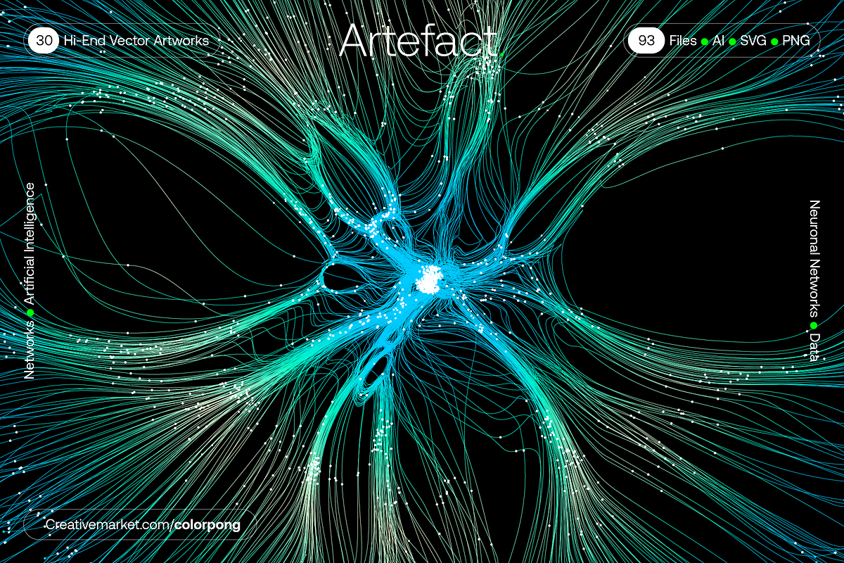 Artefact – Vector Bundle, a Technology Illustration by Colorpong (Photo 14 of 17)
