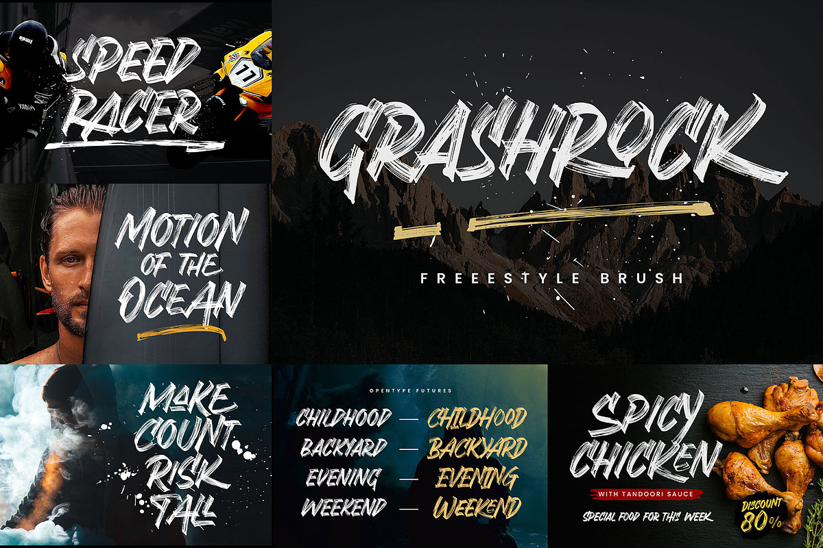 Freestyle Brush Font Bundle, a Handwritten Font by Arterfak Project (Photo 11 of 15)
