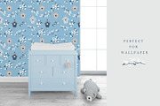 Bird Garden - Seamless Patterns, a Pattern Graphic by Pretty Meerkat (Thumbnail 2 of 5)