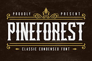 Pineforest - Classic Condensed Font, a Sans Serif Font by Almarkhatype (Thumbnail 11 of 11)