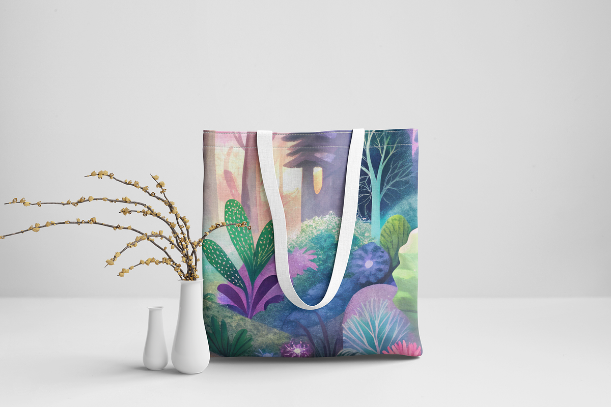 Magical Forest, a Background Graphic by Curve Design (Photo 2 of 7)