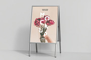 Double Sided Snap Frame Mock-up, an Advertising Mockup by zippypixelstudio (Thumbnail 6 of 8)
