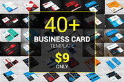 40+ Business Card Bundle 97% OFF, a Business Card Template by Imagine Design Studio (Thumbnail 1 of 12)
