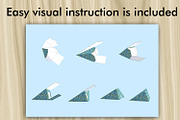 5 Childish Gift Boxes -  PDF Printab, a Print Template by Kseniya-Omega (Thumbnail 5 of 6)