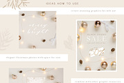 Christmas Stationery Styled Mockups, a Print Template by eclosque (Thumbnail 4 of 9)