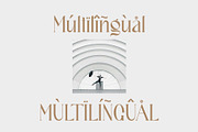 VINSTA Ligature Serif Typeface, a Serif Font by yaqublekker (Thumbnail 8 of 9)