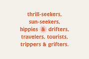 Las Flores - Mexican Font, a Serif Font by Tropical Type (Thumbnail 6 of 11)