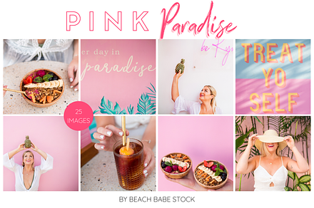 Pink Paradise: Feminine Photo Bundle