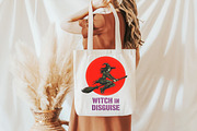 Camo Witch Halloween Sublimation, an Illustration by DreamCafeArt (Thumbnail 3 of 6)